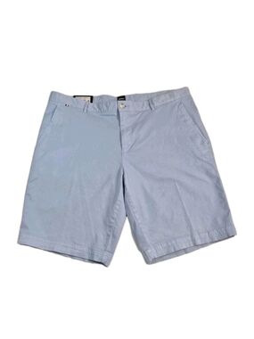 Hugo Boss Men's Brown Blue Slice Shorts  Size 40R Cotton Blend  NWT 41